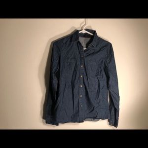 The Limited denim long sleeve shirt